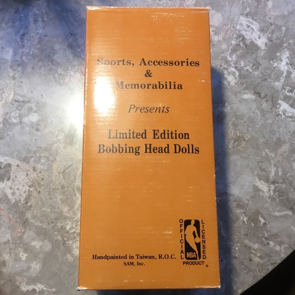 NBA David Robinson San Antonio Spurs 1994 Bobbling Head NICE! (#137of 3000) LE - Picture 13 of 16